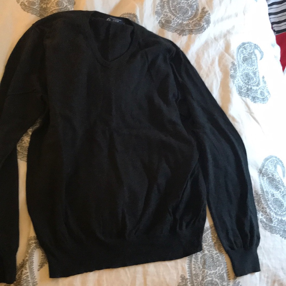 Jcrew Gray 50% Cashmere sweater.